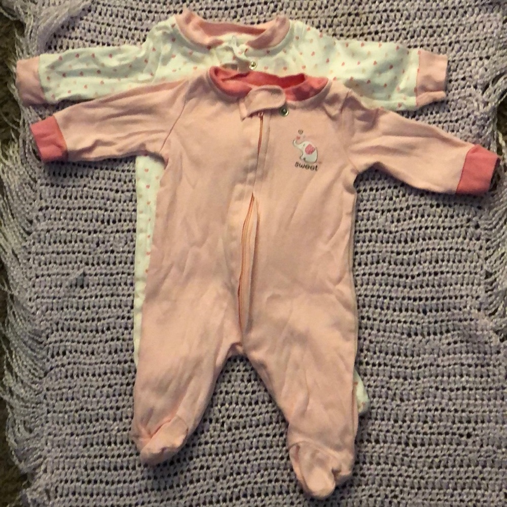 KoalaBaby essentials newborn 2pc onesie set